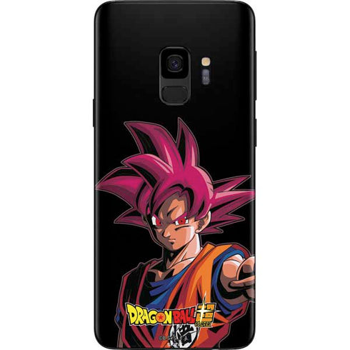 Dragon Ball Super Goku Portrait Super Sayan 4 Galaxy S9 Skin